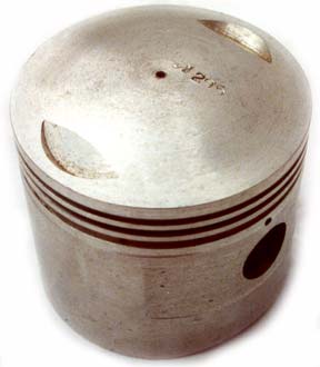 Piston close up